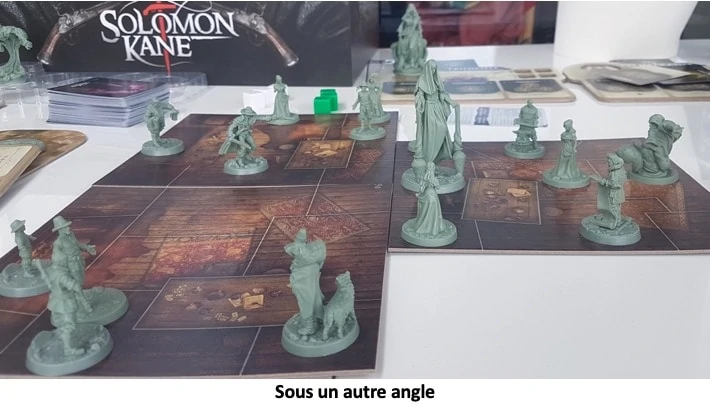 Plateau du jeu et figurines de Solomon Kane de Jake Thornton