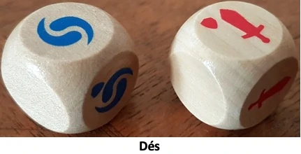 Les dés du jeu