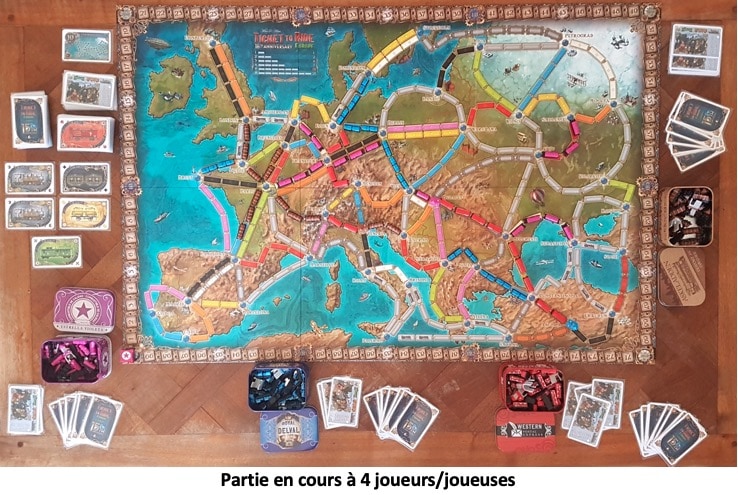 Test Et Avis Les Aventuriers Du Rail Europe 15eme Anniversaire Paradoxe Temporel