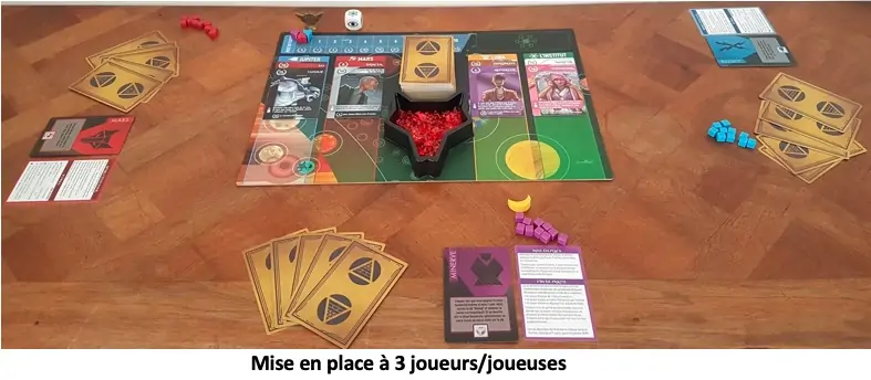 Plateau du jeu red rising