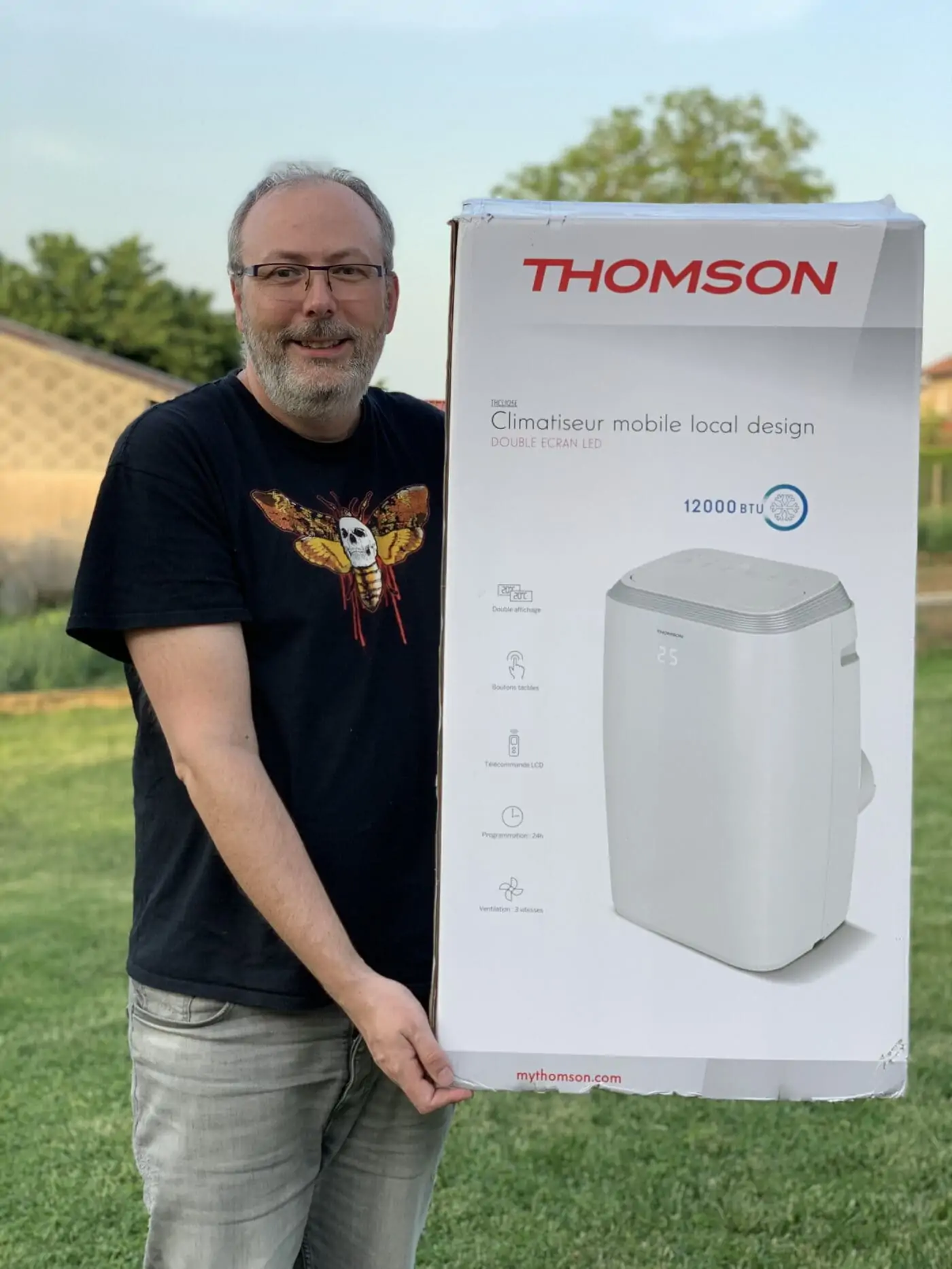 Test climatiseur mobile Thomson THCLI125E