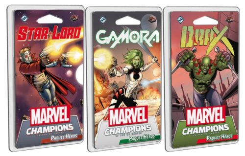 Marvel Champions Star-Lord Gamora Drax