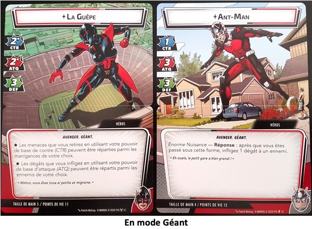 Marvel Champions le Jeu de cartes : Wasp et Ant-Man