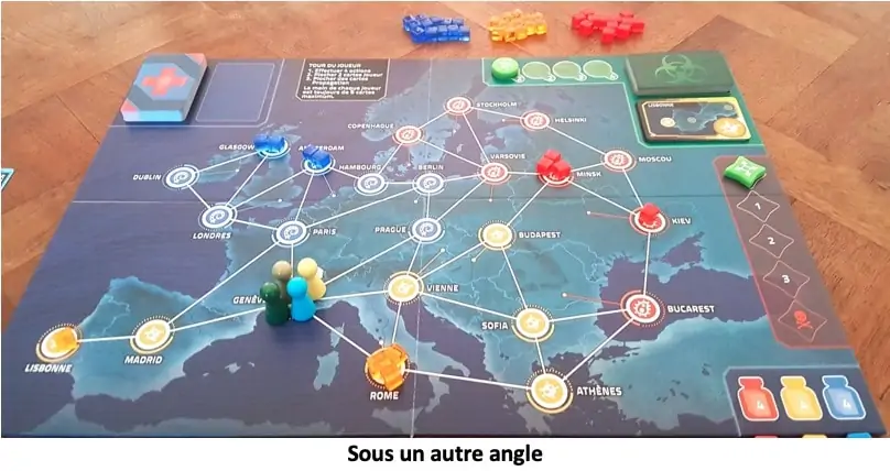 Test et avis de Pandemic Zone Rouge : Europe