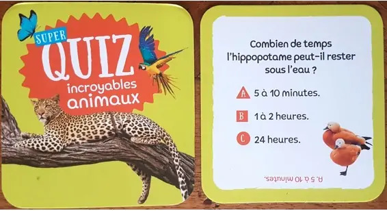 Test et avis des Quiz chez Larousse Jeunesse