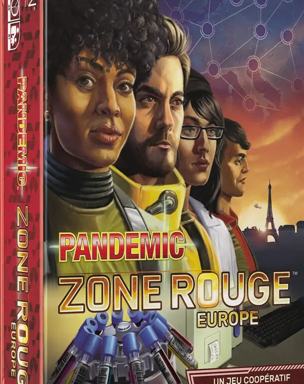 Pandemic Zone Rouge Europe jeu