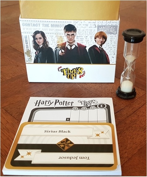 Test et avis de Time’s Up ! Harry Potter