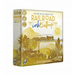 Railroad Ink Chalenge jaune brûlant jeu