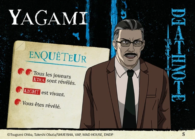 Death Note : le jeu d’enquête