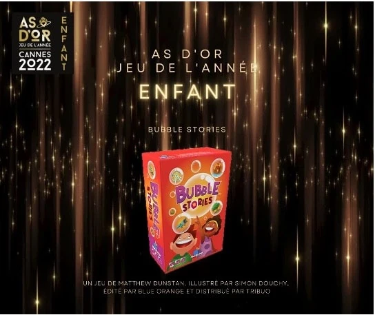 As d'or jeu de l'année enfant Festival international des jeux 2022