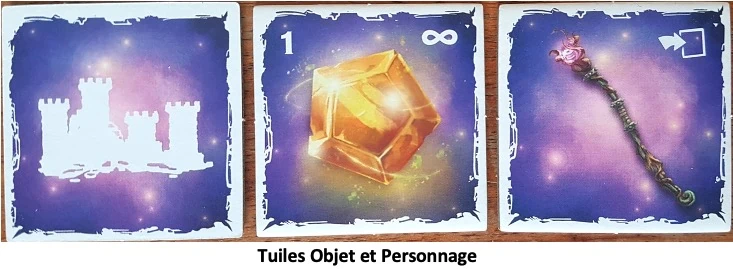 tuile objet et personnage Aetherya