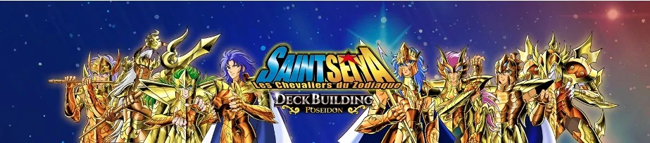 Test et avis de Saint Seiya Deckbuilding Poséidon de Maxime Babad