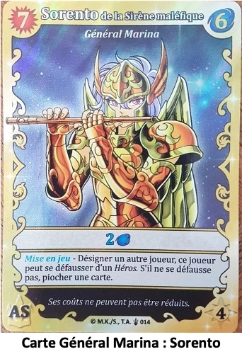 Test et avis de Saint Seiya Deckbuilding Poséidon de Maxime Babad