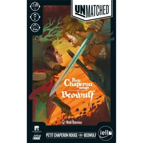 Unmatched Petit Chaperon Rouege et Beowulf jeu