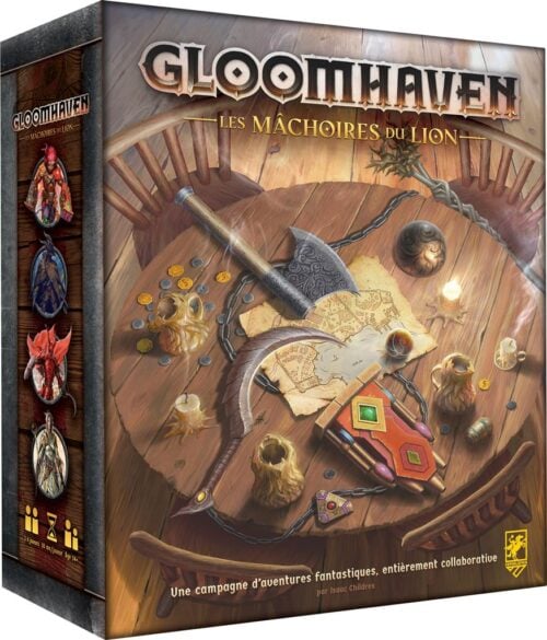 Gloomhaven Les Mâchoires du Lion jeu
