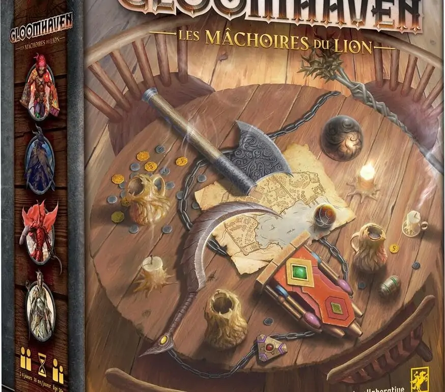 Gloomhaven Les Mâchoires du Lion jeu