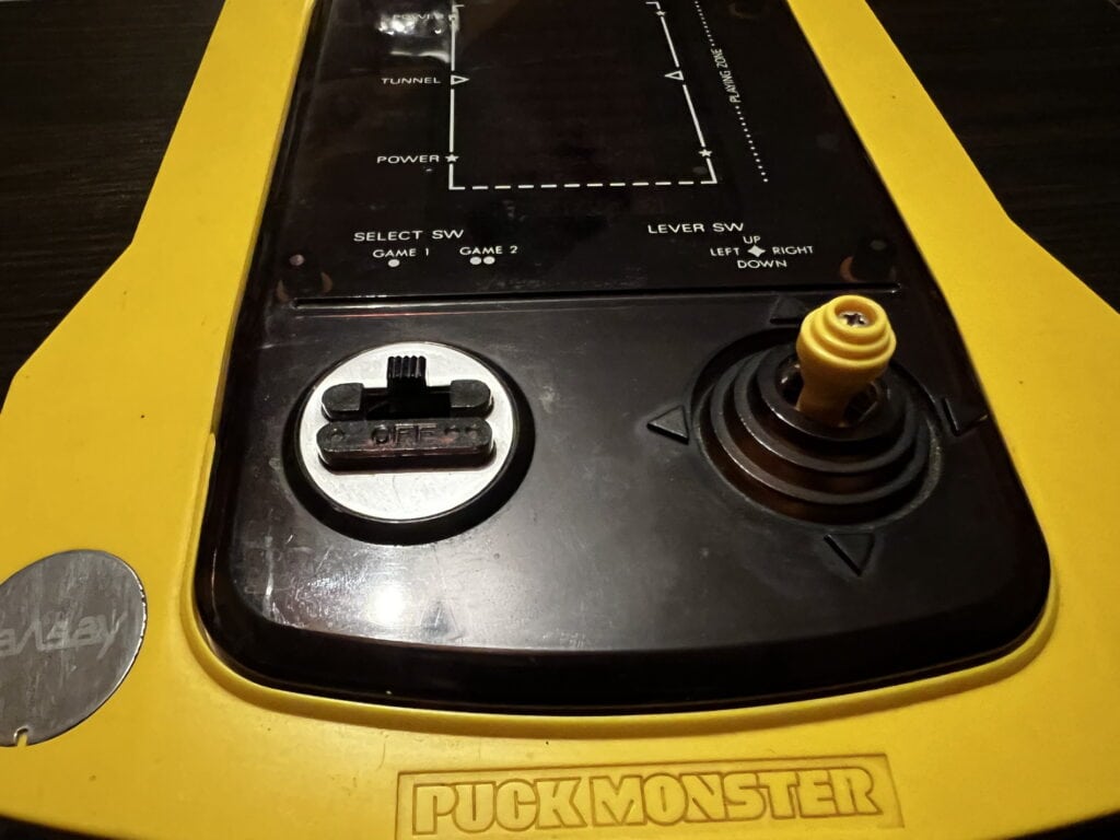 Commande du jeu Puck Monster