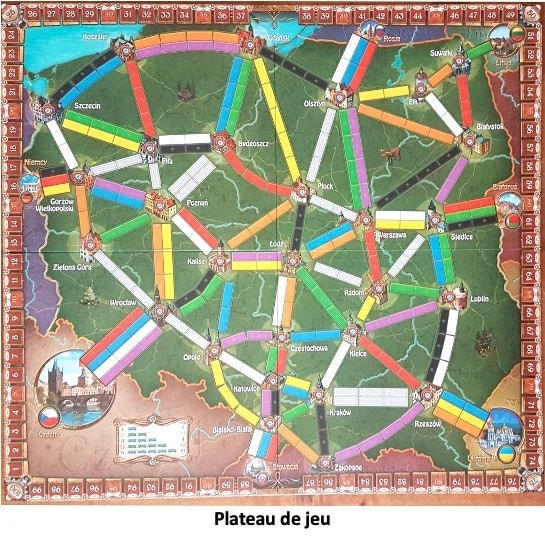 Test et avis de Ticket To Ride Poland, les Aventuriers du Rail Pologne