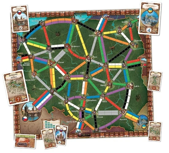 Test et avis de Ticket To Ride Poland, les Aventuriers du Rail Pologne