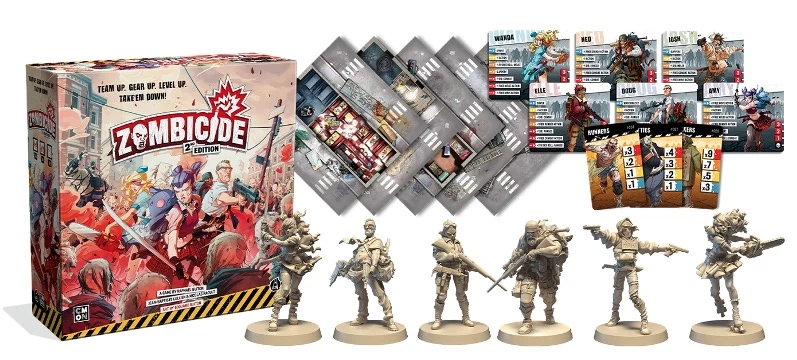 Test et avis de Zombicide 2ème édition saison 1