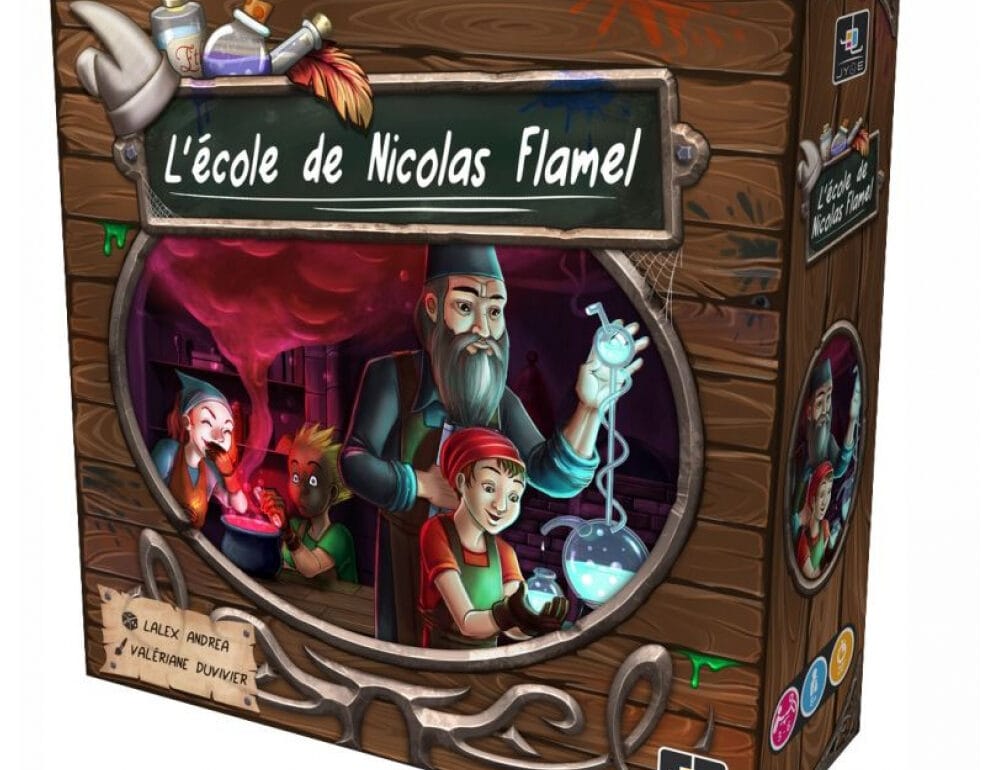 Test de L'ecole de nicolas Flamel chez JYDEGames