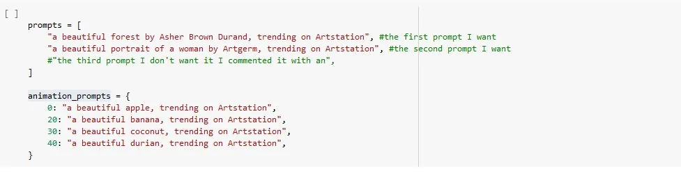 Prompt Deforum Stable Diffusion