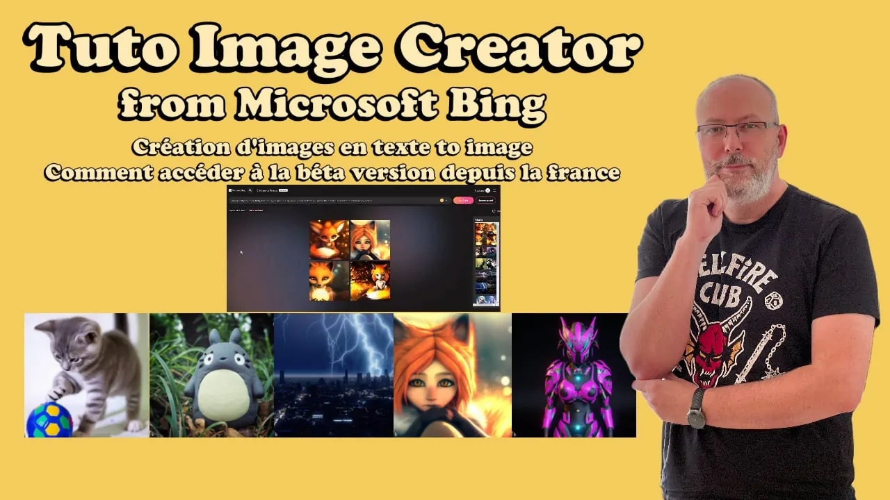 Tuto Image Creator from Microsoft Bing