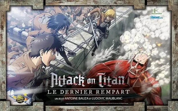 Test de Attack on Titan chez Don't Panic Games