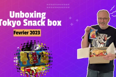 Unboxing Tokyo Snack Box février 2023