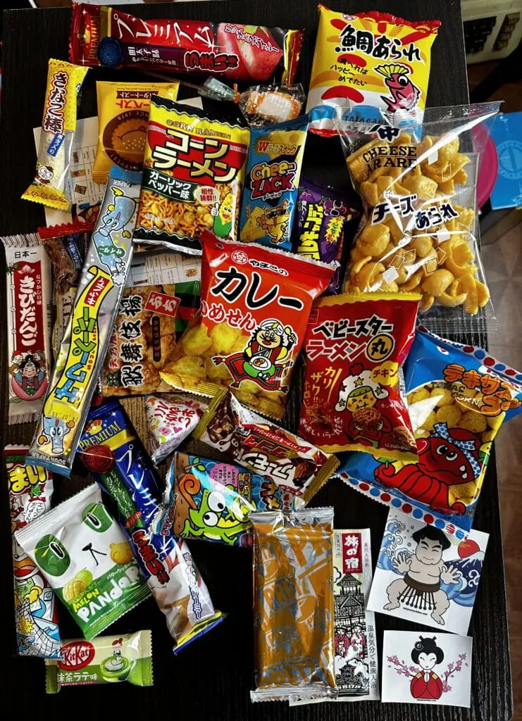 Unboxing Tokyo Snack Box février 2023