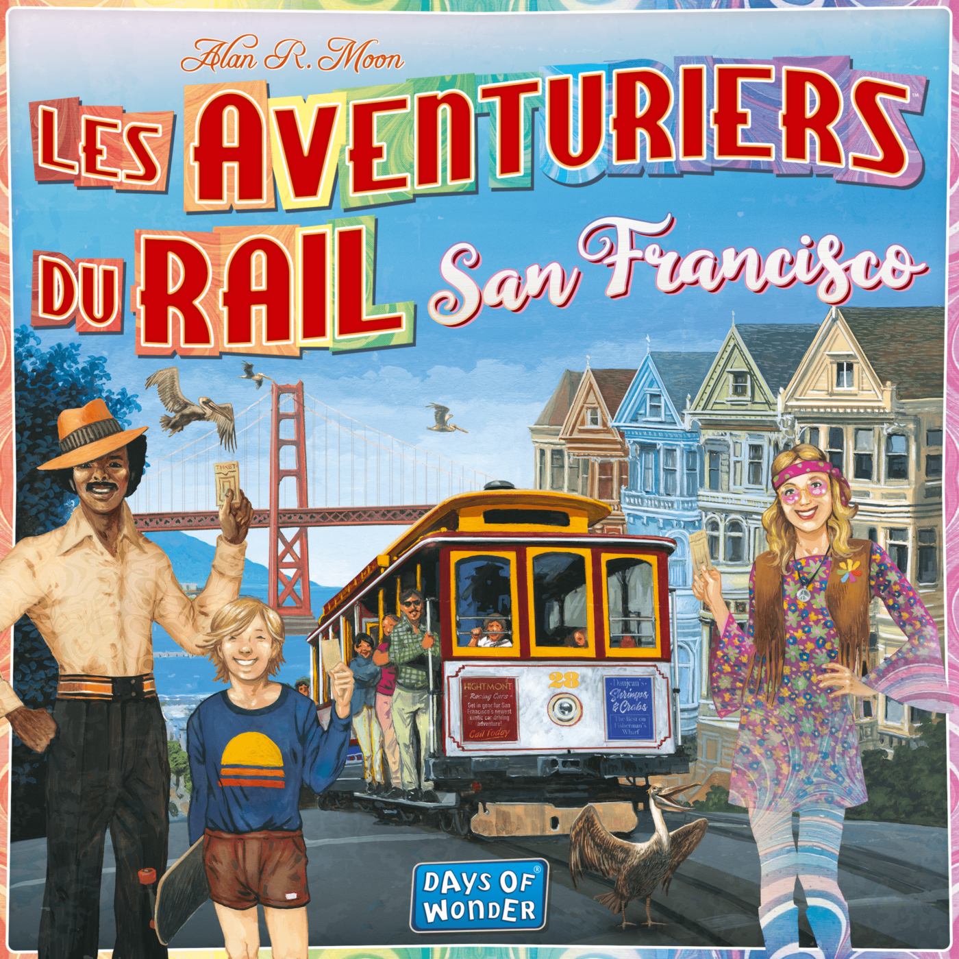 Test des aventuriers du rail San Francisco chez Days of Wonder