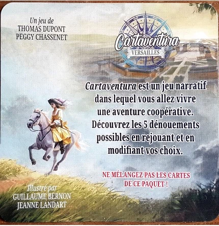 Test et avis de Cartaventura Versailles