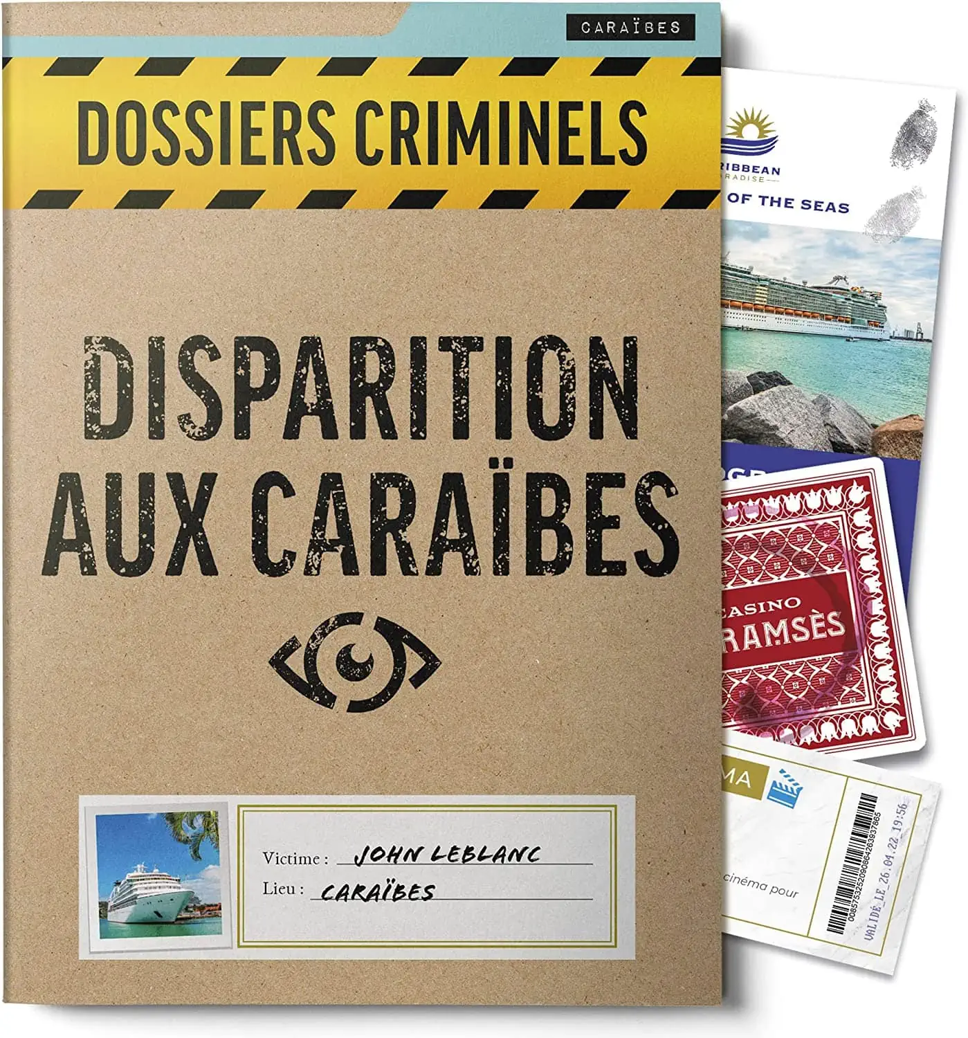 Test de Disparition aux Caraïbes chez Dossiers Criminels