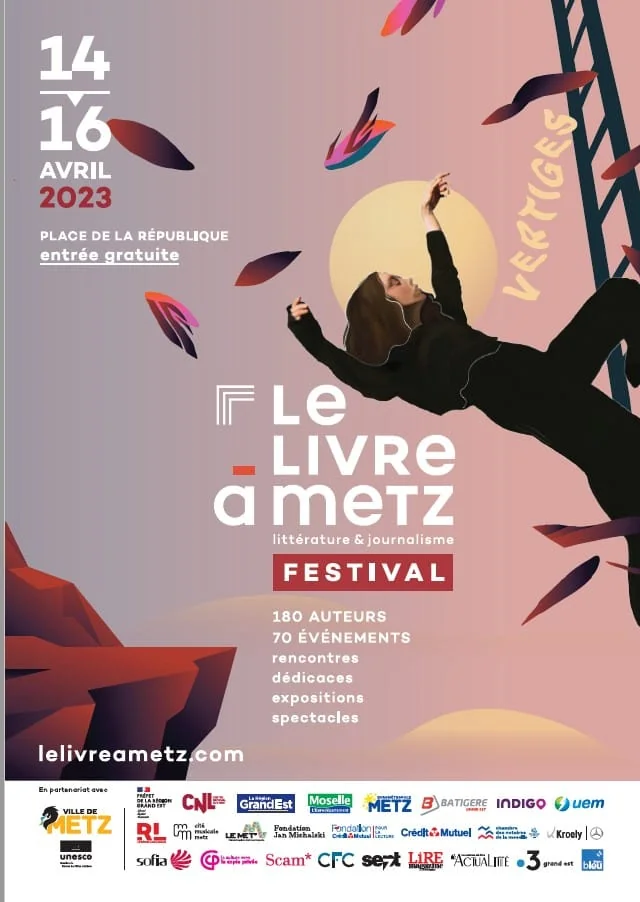 Affiche 36 éme edition le livbre à metz