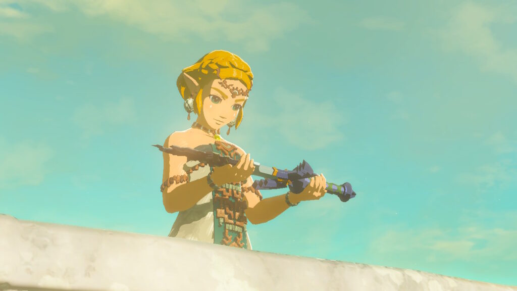 Zelda dans The Legend of Zelda: Tears of the Kingdom