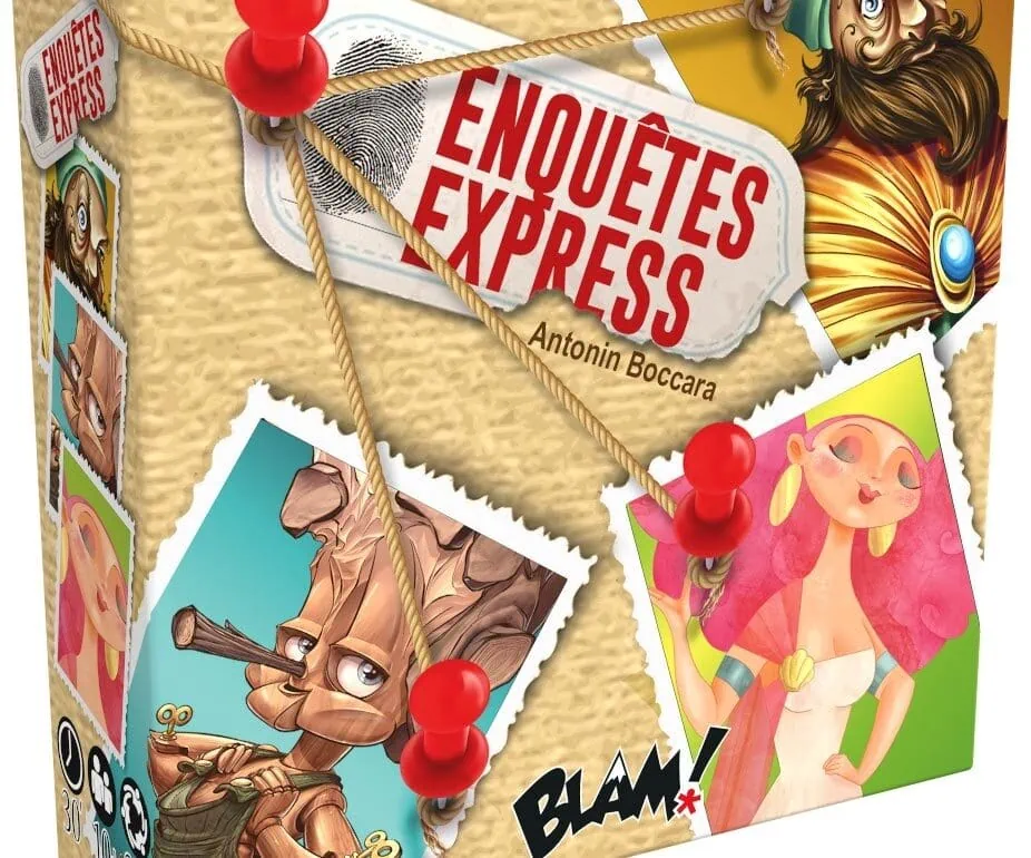 Enquêtes Express jeu