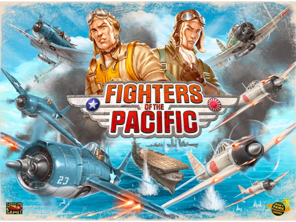 Test et avis de Fighters of the Pacific chez Don't Panic Games