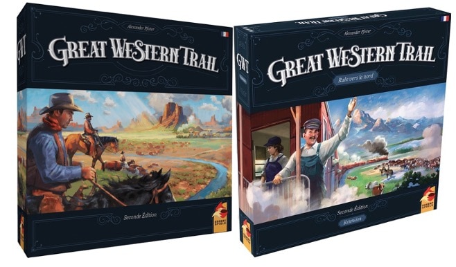 Great Western Trail - Seconde Édition et son extension Ruée vers le Nord jeux