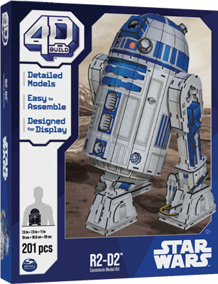 4D Build R2-D2 maquette/puzzle