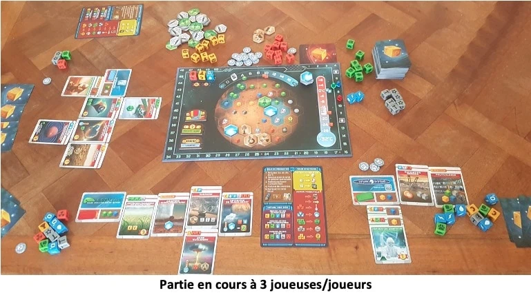 Test et avis de Terraforming Mars le Jeu de Dés