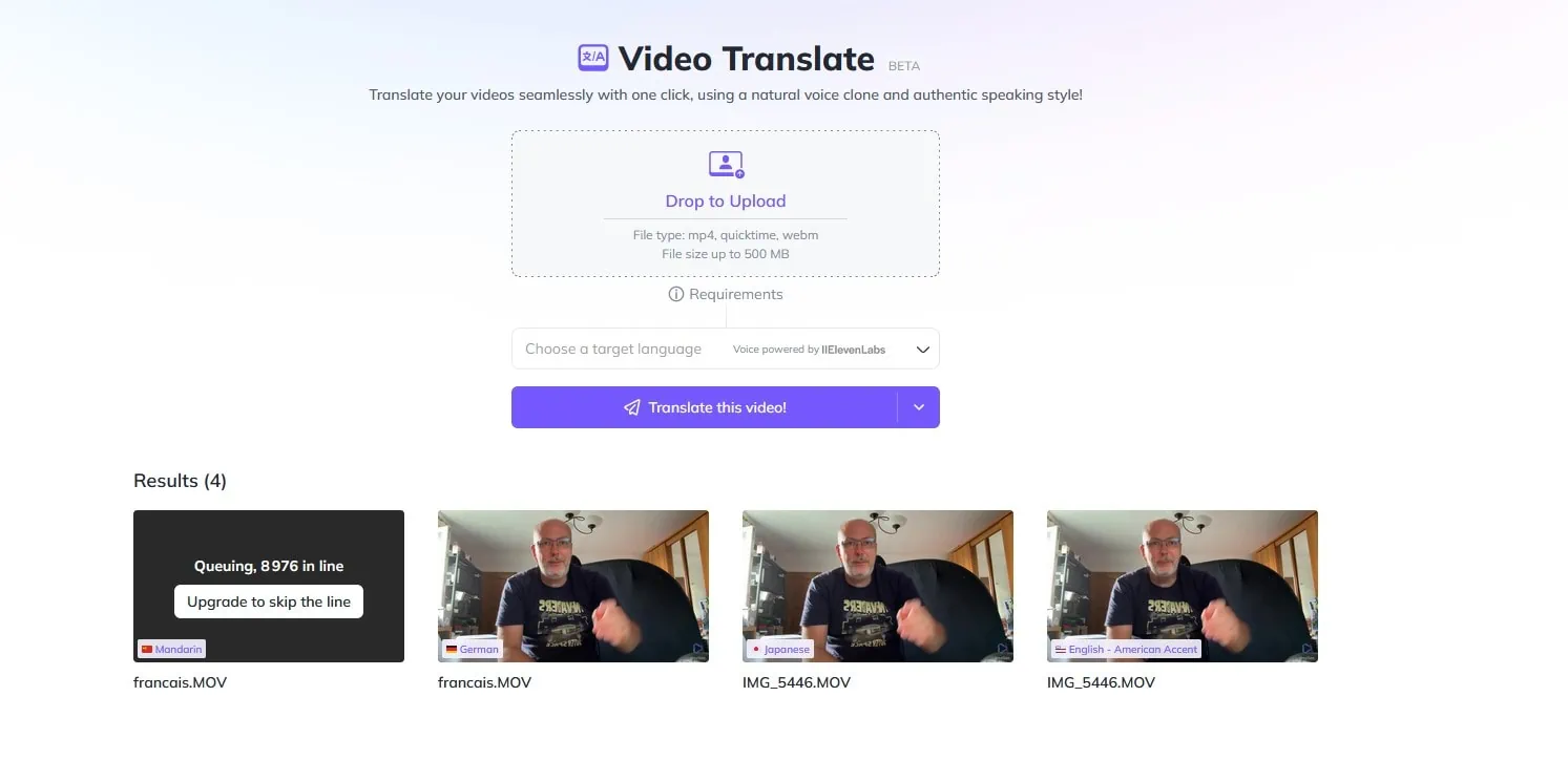 Comment utiliser Heygen traduction AI video