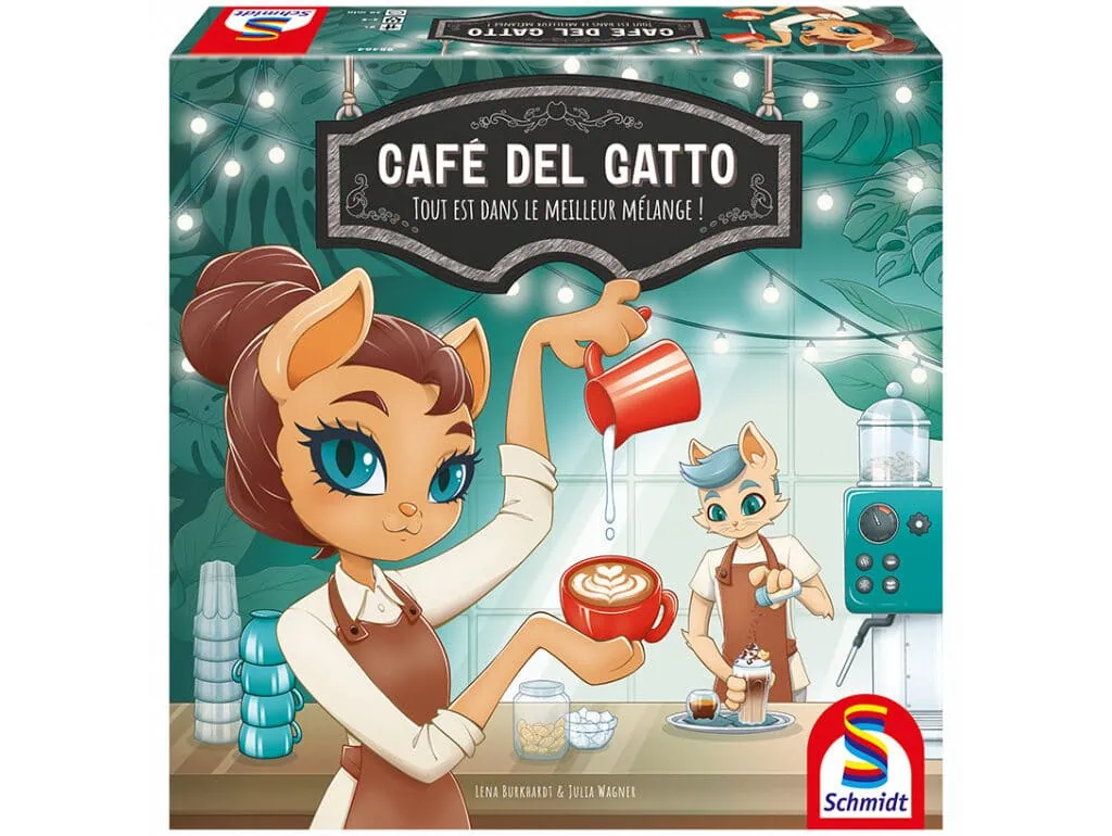 Test et avis de Café del Gatto chez Schmidt Spiele