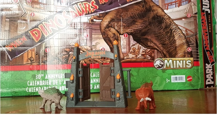 Jurassic Park calendrier de l’avent 30ème anniversaire