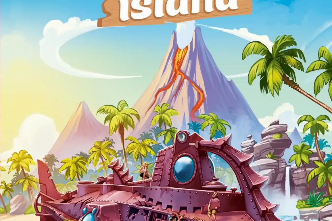 GIGAMIC Funny Fox - Nautilus Island: Gioco Da Tavolo Di Sopravvivenza Su Isola Misteriosa, 2-4 Giocatori, 8+ Anni