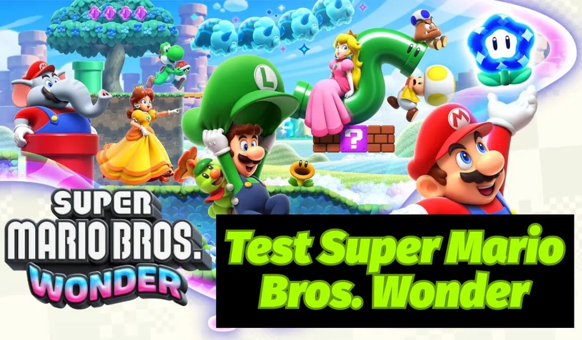 Test vidéo de Super Mario Bros. Wonder