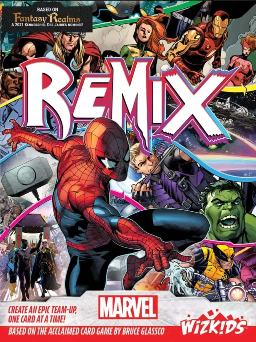 Test et avis de Marvel Remix chez Don't Panic Games