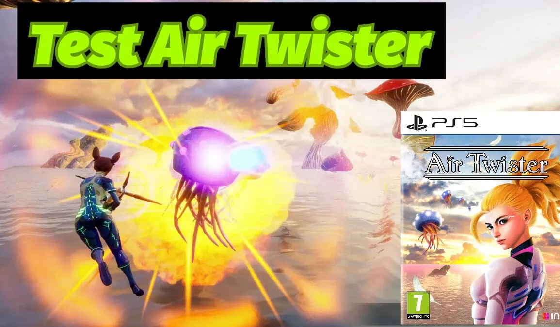 Test vidéo du jeu Air Twister