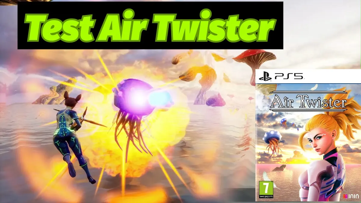 Test vidéo du jeu Air Twister