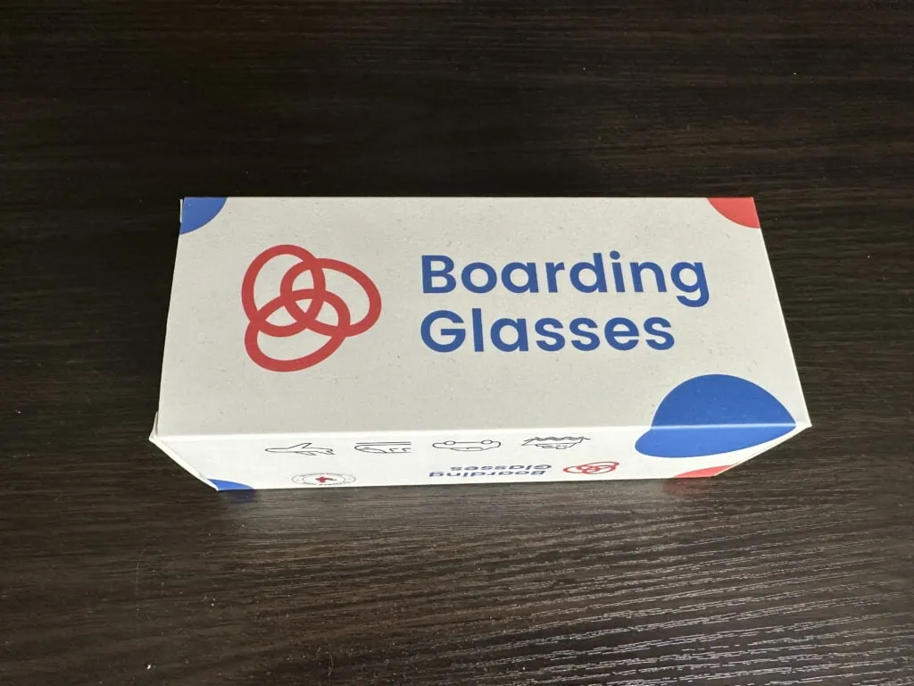 boite des Boarding Glasses