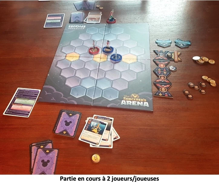 Test et avis de Disney Sorcerer’s Arena Alliances Épiques (boîte de base)